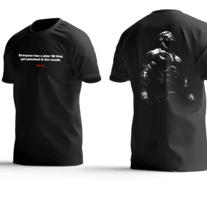 T-shirt - Zwart - Mike Tyson - Quote