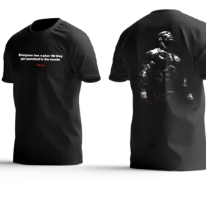 T-shirt - Zwart - Mike Tyson - Quote