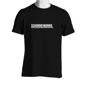 T-shirt - Zwart - Schorriemorrie