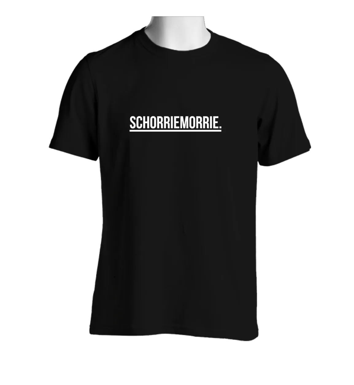 T-shirt - Zwart - Schorriemorrie