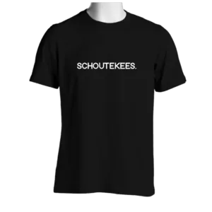 T-shirt - Zwart - Schoutekees