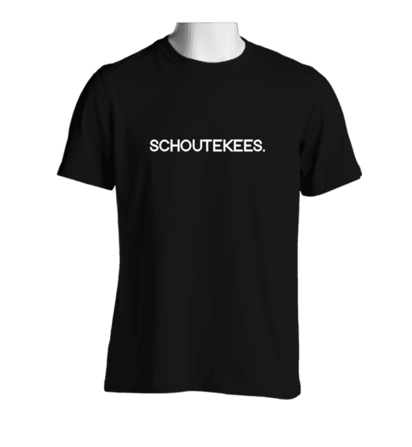 T-shirt - Zwart - Schoutekees