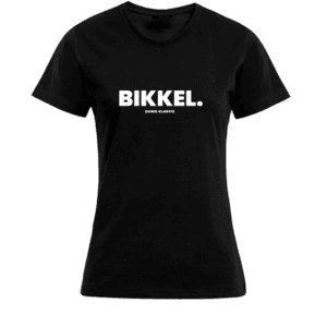 T-shirt Dames - Zwart - Bikkel