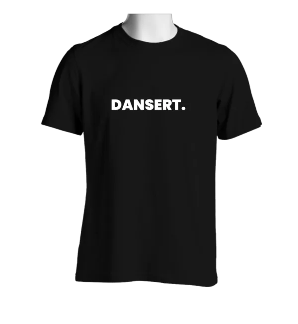 T-shirt - Zwart - Dansert