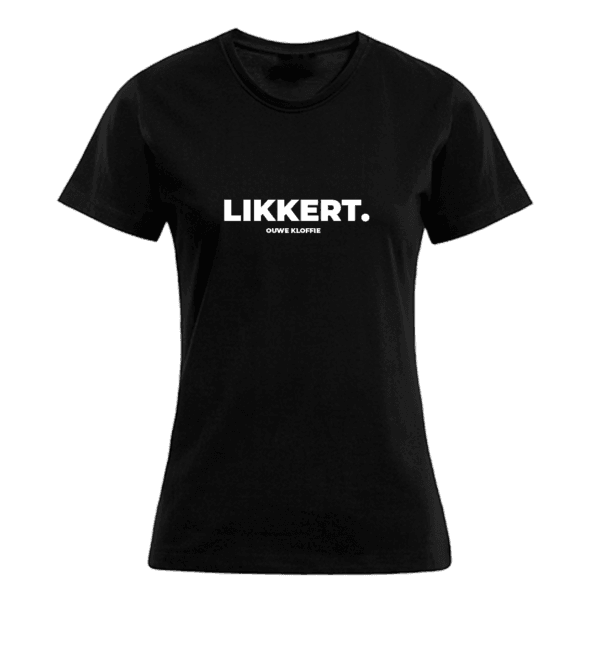 T-shirt Dames - Zwart - LikkerT