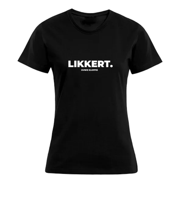 T-shirt Dames - Zwart - LikkerT