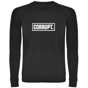 Luxe Sweater - Corrupt - zwart - heren