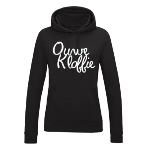 Hoodie Dames - Zwart - Ouwe Kloffie