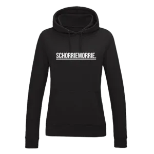 Hoodie Dames - Zwart - Schorriemorrie