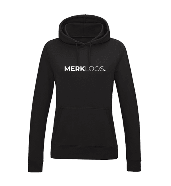 Hoodie Dames - Zwart - Merkloos