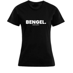 T-shirt Dames - Zwart - Bengel