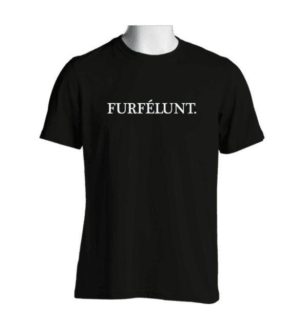 T-shirt - Zwart - Furfélunt