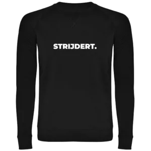 Luxe Sweater - StrijderT - Zwart