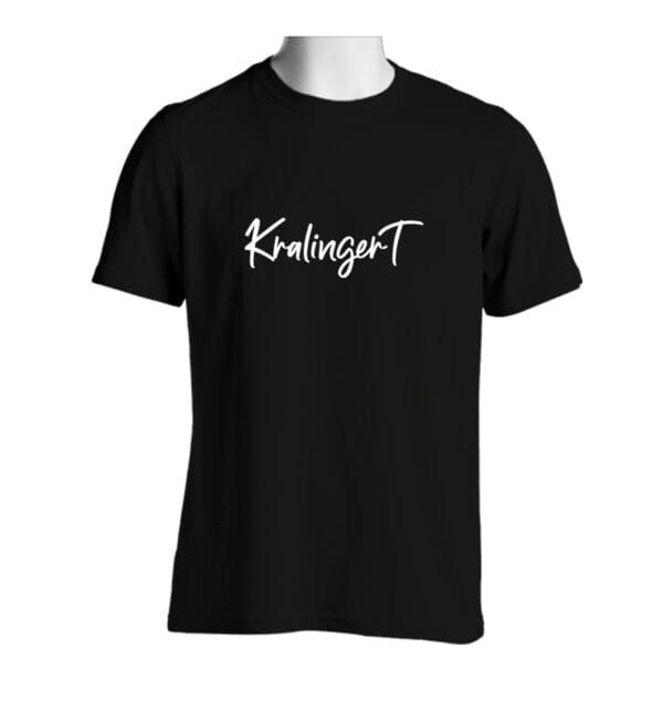 T-shirt - Zwart - KralingerT