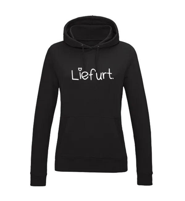 Hoodie Dames - Zwart - Liefurt