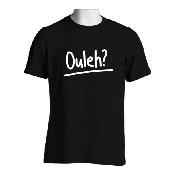 T-shirt - Zwart - ouleh?