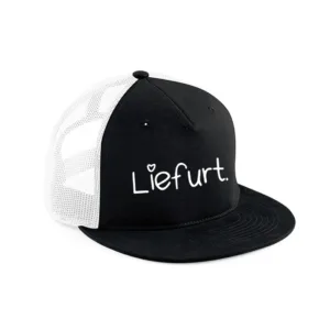 Snapback pet - Zwart - Wit - LiefurT