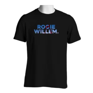 T-shirt - Zwart - Rotterdam Willemsbrug