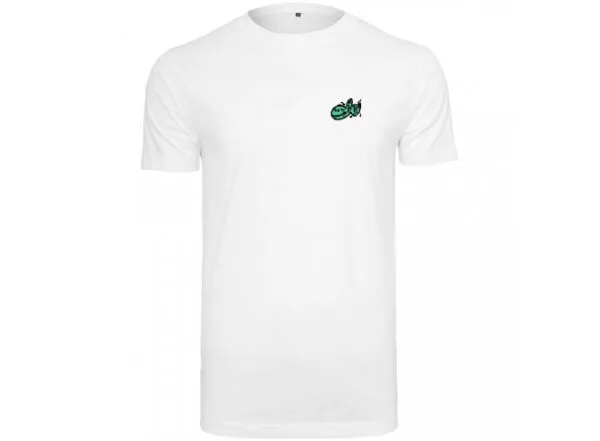 T-shirt - Wit - Crocodile doodle - Afbeelding 2