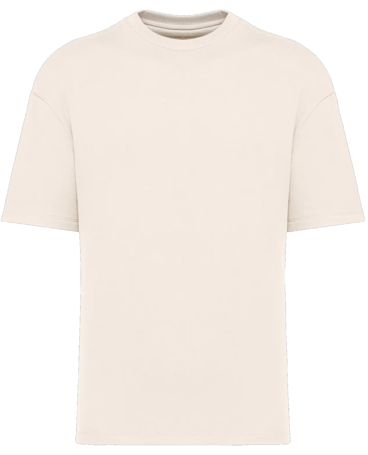 T-shirt - Ivory (off-white) - oversized - Bankroet - Afbeelding 3