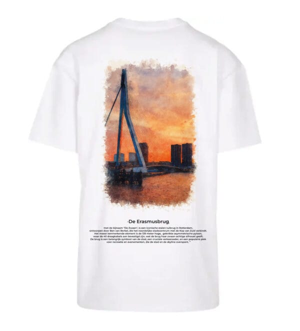 T-shirt - Heavy oversized - Erasmusbrug Rotterdam